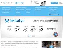 Tablet Screenshot of invisalign.eneresi.com